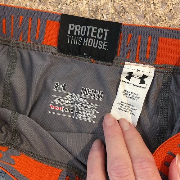 Under Armour HeatGear Compression Tights Pants Leggings Medium - Picture 3 of 15